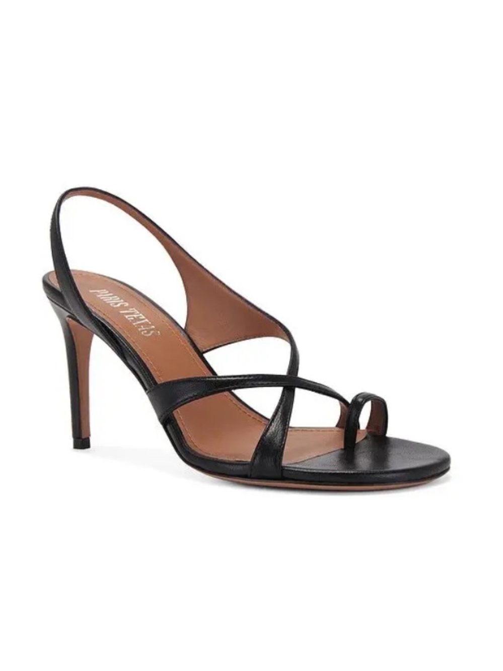 Paris Texas Liza 85 Slingbacks Sandals Black Shoes high heels Revolve 7.5